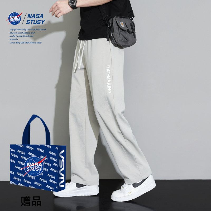 NASA官方进口美式潮牌休闲长裤图片