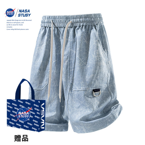 NASA官方进口美式潮牌休闲短裤