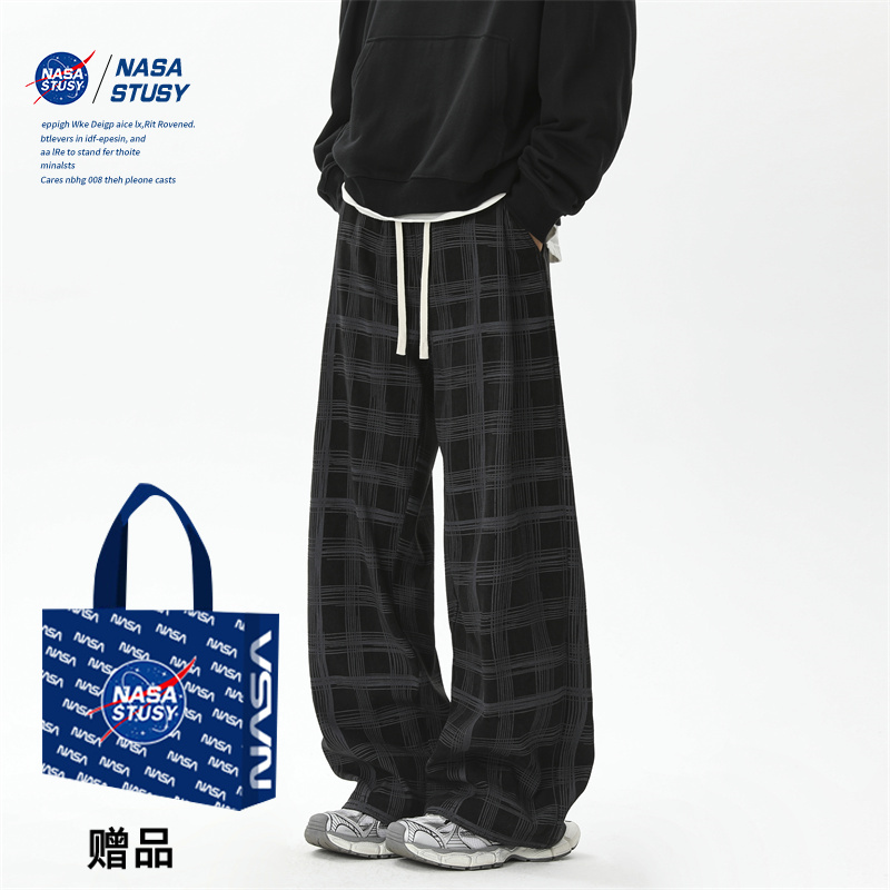 NASA官方进口美式潮牌休闲长裤