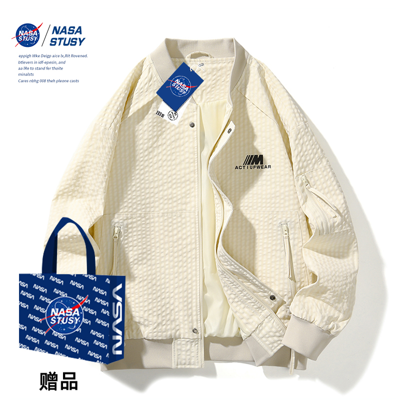 NASA官方进口美式棒球服夹克外套