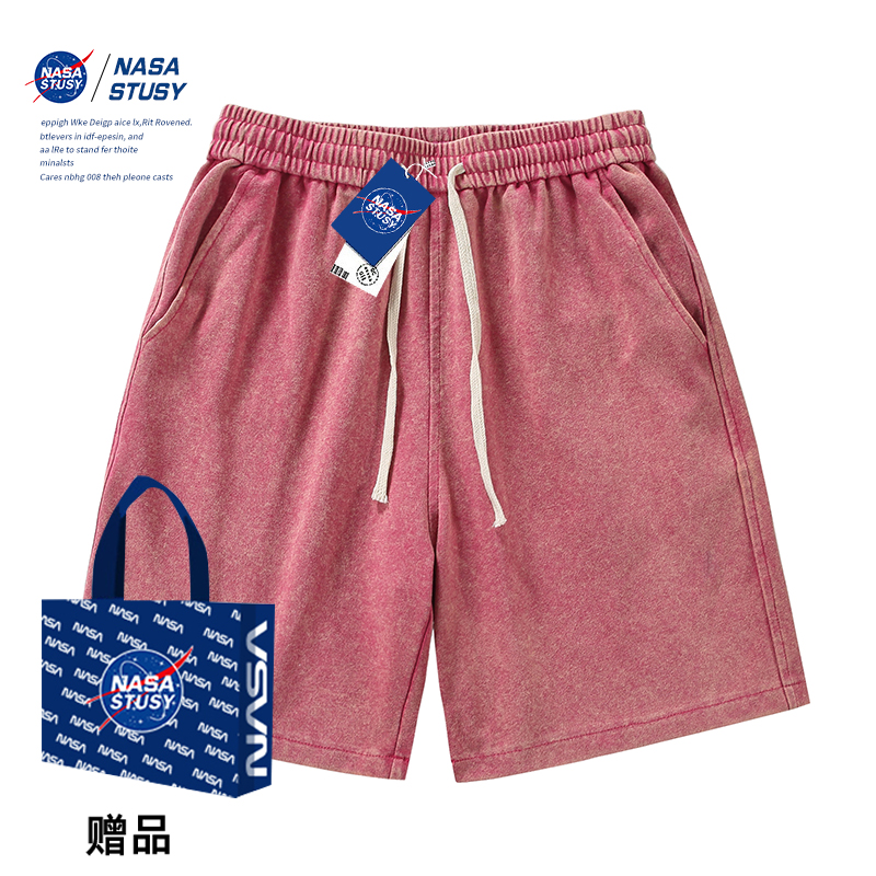 NASA官方进口美式潮牌休闲短裤