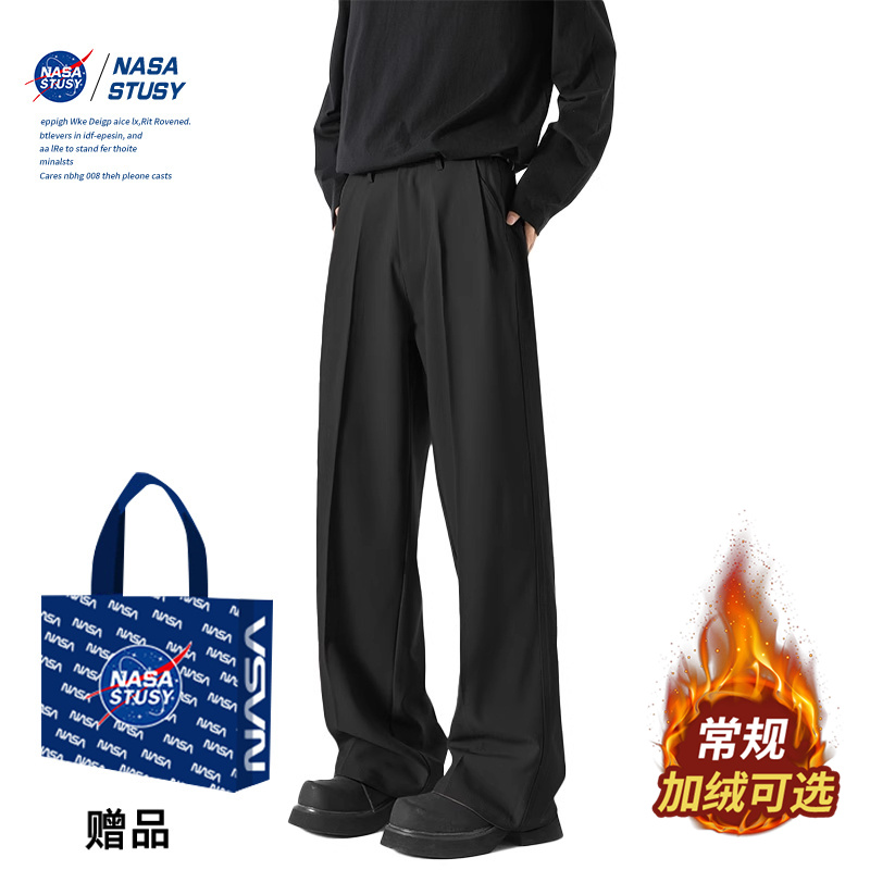 NASA官方进口美式潮牌休闲长裤
