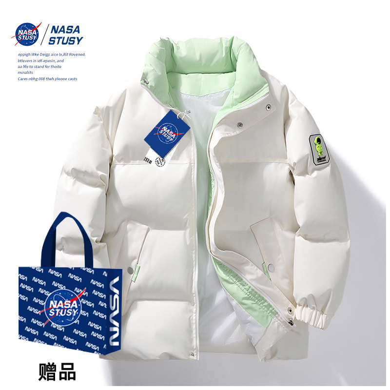 NASA官方进口美式潮牌棉衣外套