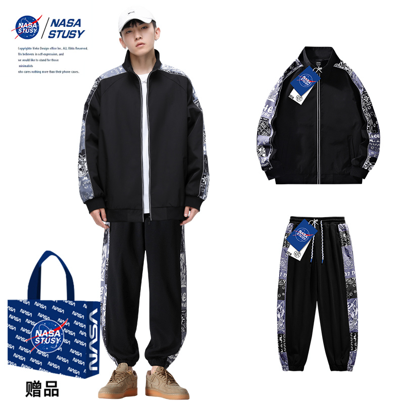 NASA官方进口美式潮牌休闲长裤