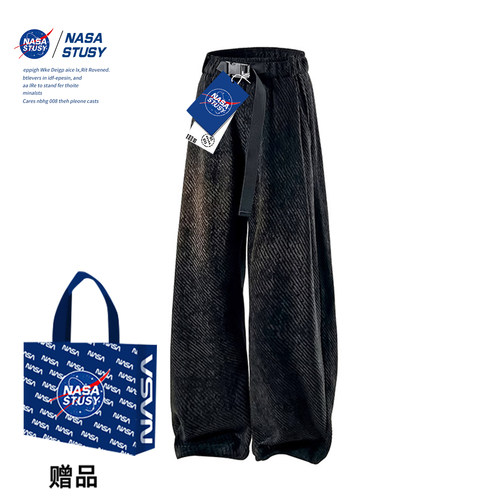 NASA官方进口美式潮牌休闲长裤