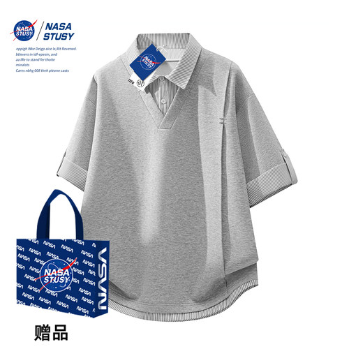 NASA官方进口美式潮牌短袖T恤