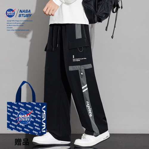 NASA官方进口美式潮牌休闲长裤