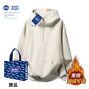 秋冬装 高街2025新款 男宽松情侣潮牌连帽半拉链卫衣 STUSY美式 NASA