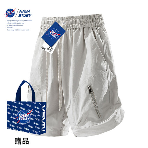 NASA官方进口美式潮牌休闲短裤