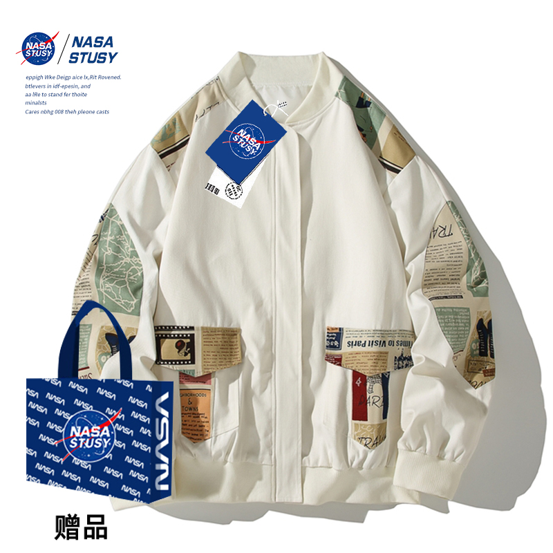 NASA官方进口美式棒球服夹克外套