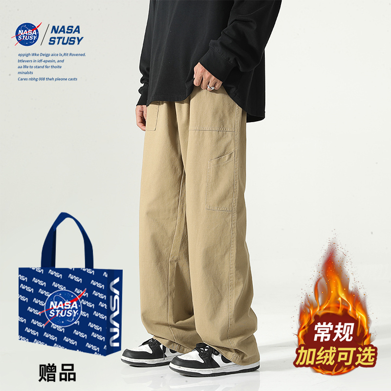 NASA官方进口美式潮牌休闲长裤