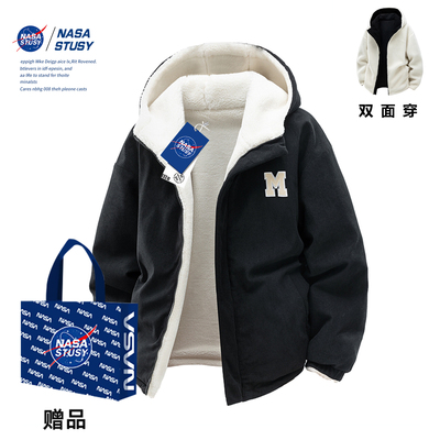 NASA官方进口美式潮牌棉衣外套