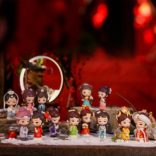 红楼梦盒盲盒手办玩偶公仔正版玩具婚庆伴手礼