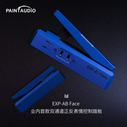 EXP-AB Face双通道表情踏板电吉它效果器哇音音量PaintAudio