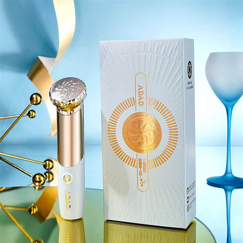 眼颈脸三维提拉全方位导入仪瘦脸面部精华电动美容按摩仪