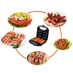 家用烤肠机 早餐机香肠机热狗机三明治机电饼铛 hotdog machine