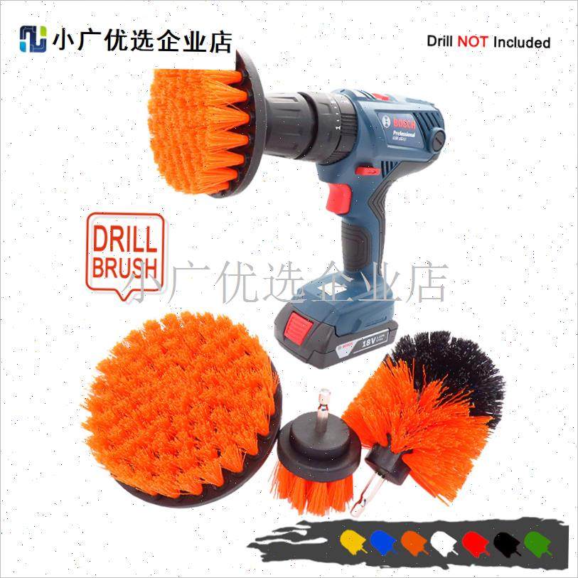 电动清洁刷子地板瓷m砖地毯圆盘钻头刷汽车轮毂抛光打蜡百洁布打\