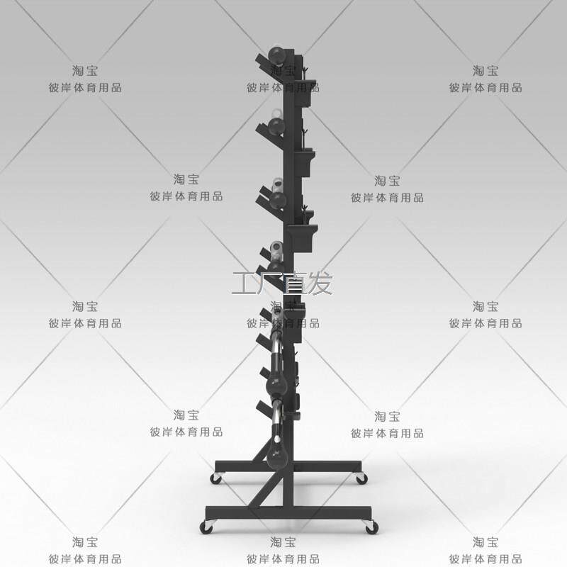 健身房把手收纳层架私教