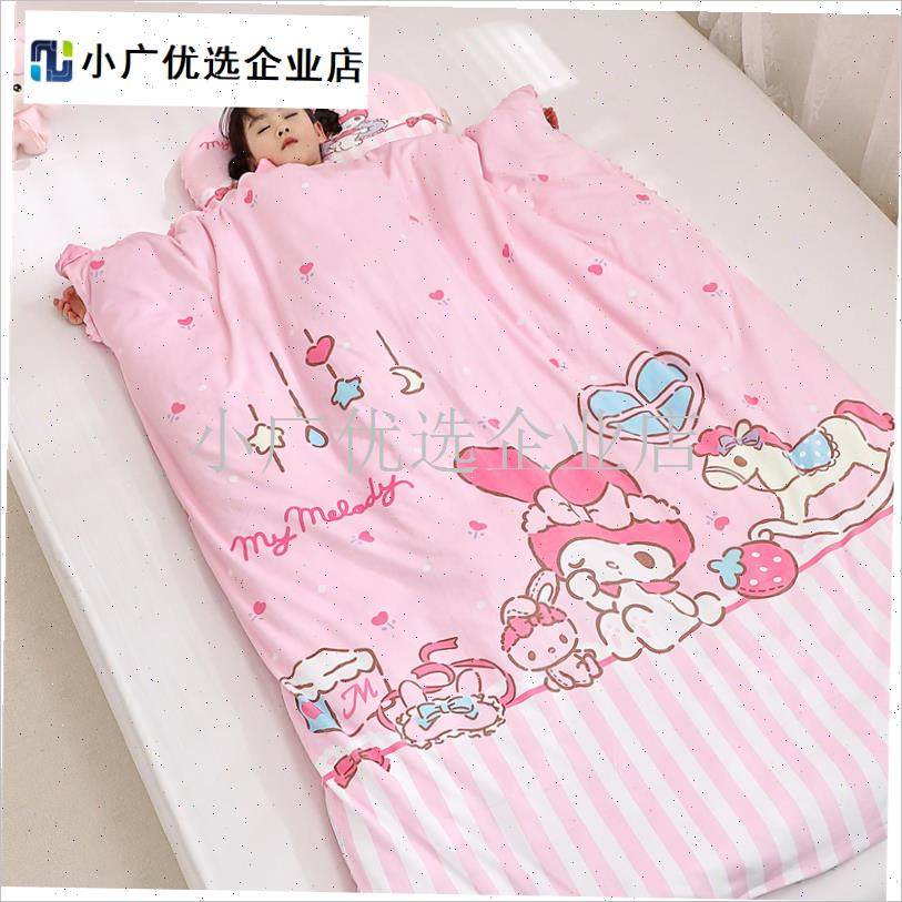 宝宝睡袋秋d冬季防惊跳中大童午休男女孩儿童防踢被子神器户外隔/