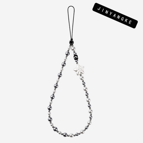 珍珠手机链短款挂绳女高级感