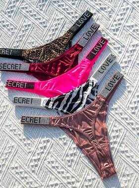 Thongs for women Ice Silk Sexy G-string Female UnderwearFit