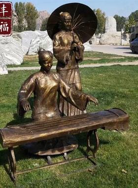 大型铸铜浑天仪雕塑天文仪器地震仪地动仪盘龙铜雕校园科技馆摆件