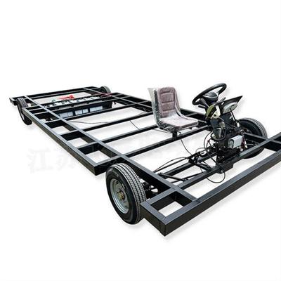 电动四轮巡游花车小区游乐园开业活动暖场道具户外广告游行底盘