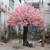假树工厂专业制作仿真樱花树婚庆布景樱花树大型景观人造假樱花树
