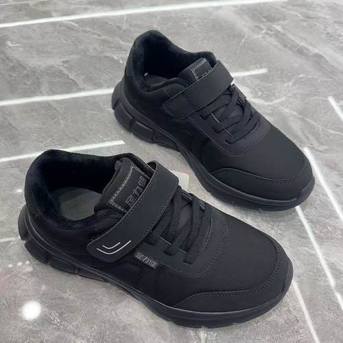 商场同款足力健运动休闲鞋2025冬季新款男鞋爸爸棉鞋25989160G01