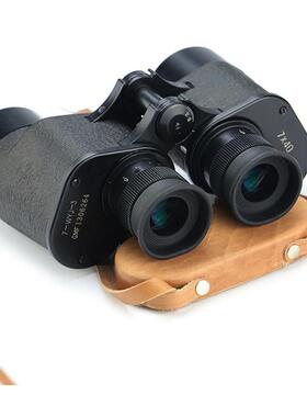 九五95式7x40牛皮包军绿色黑色可测距夜视高清双筒望远镜望远镜