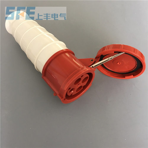 正品上丰工业连接器125A380V4孔