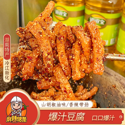 豆制品湖南冷水江新化网红豆腐条