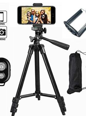 NEW 3120 Phone Camera Tripod Stand Holder Clip Selfie Remote