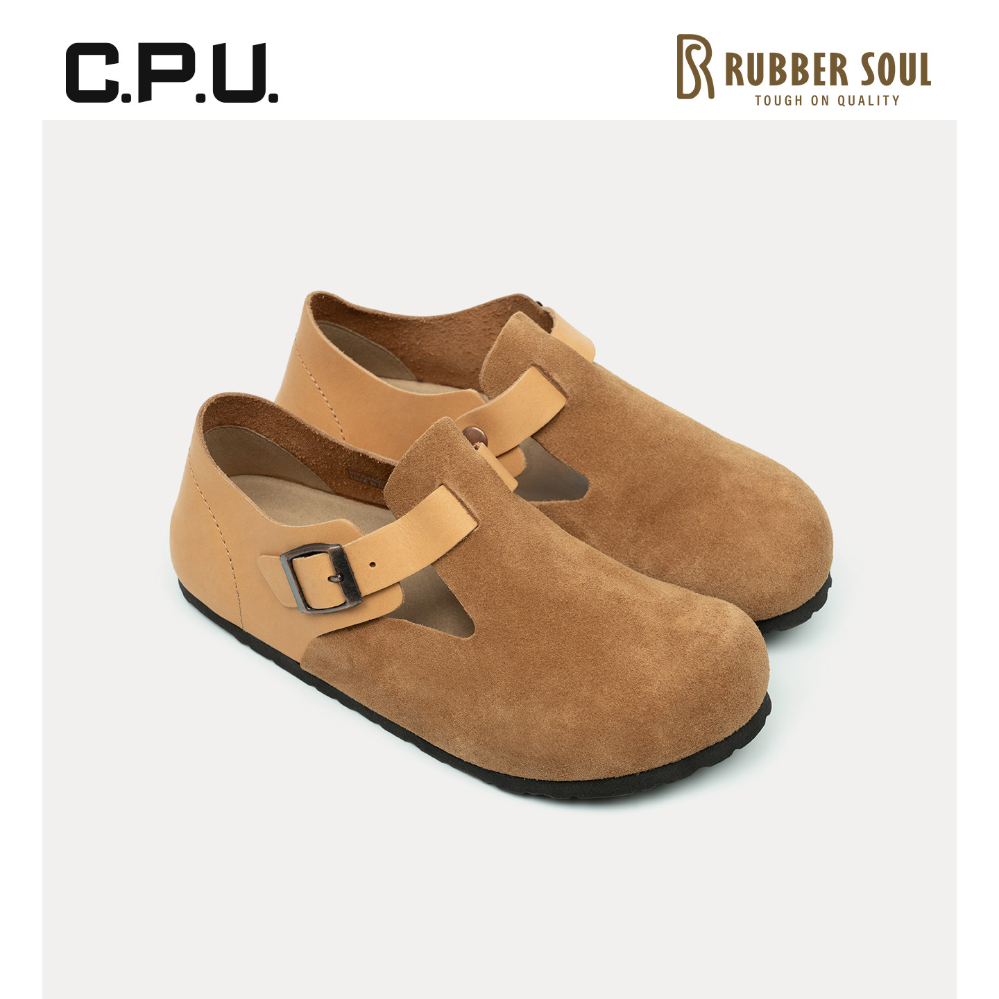 RUBBERSOUL男25秋新款全包单鞋