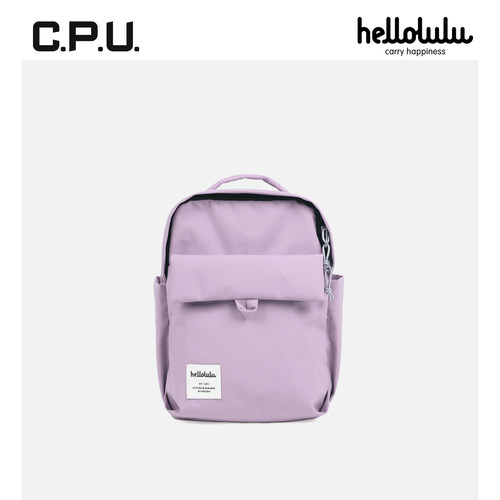 hellolulu通勤防泼水轻量双肩包