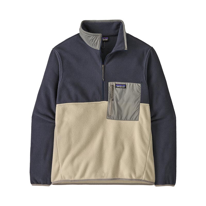 Patagonia巴塔哥尼亚男Microdini 1/2保暖抓绒上衣26200
