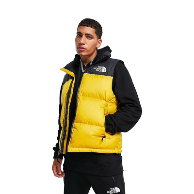 北面羽绒马甲防水鹅绒