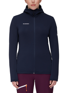 MAMMUT猛犸象 Aconcagua Light女连帽保暖抓绒衣外套