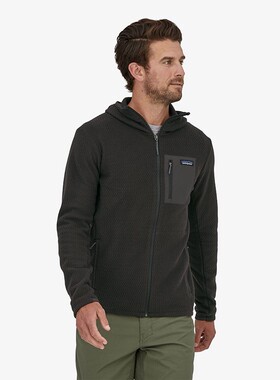 Patagonia巴塔哥尼亚R1 AIR男士连帽抓绒衣男40255