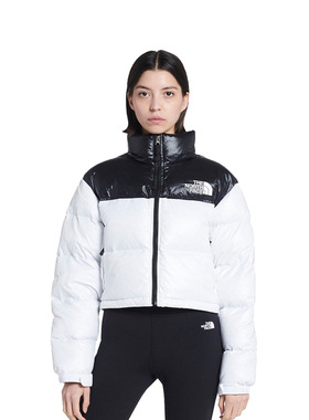 【清仓】TNF北面美版1996 NUPTSE Short女高腰款羽绒服700蓬羽绒