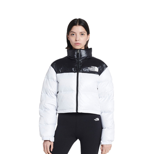 清仓 Short女高腰款 TNF北面美版 NUPTSE 羽绒服700蓬羽绒 1996
