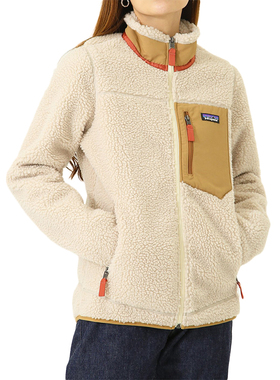 PATAGONIA巴塔哥尼亚Classic Retro-X Jacket抓绒上衣女外套23074