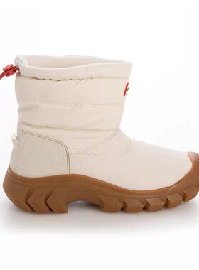 HUNTER女Intrepid无畏防寒短靴加厚加绒保暖防滑休闲雪地靴