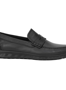 ECCO爱步男 轻巧莫克 一脚蹬乐福鞋豆豆鞋船鞋休闲皮鞋 540534