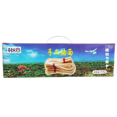 椒界手工红安县特产细面条