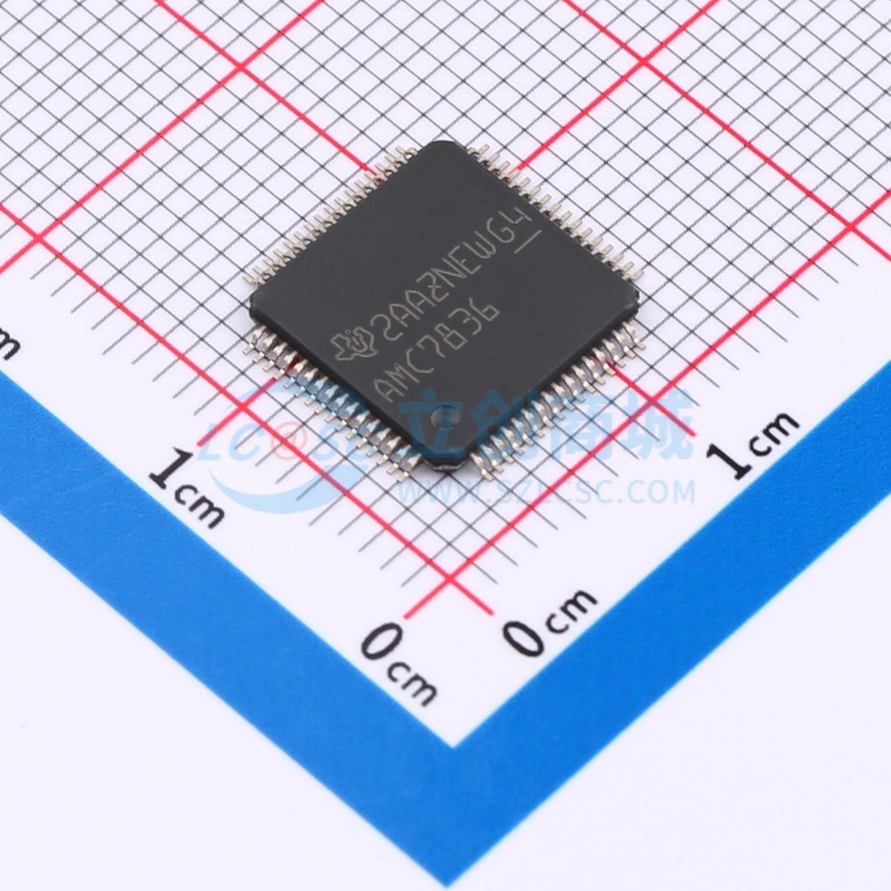 ADC/DAC芯片 AMC7836IPAPR HTQFP-64 TI/德州 电子元器件原装正品
