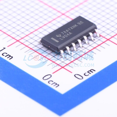 反相器 SN74LV04ADR SOIC-14 TI/德州 电子元器件配单原装正品