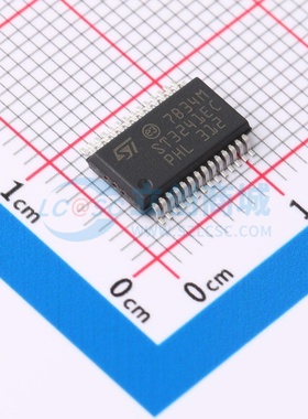 RS232芯片 ST3241ECPR SSOP-28 意法半导体芯片 电子元件原装正品