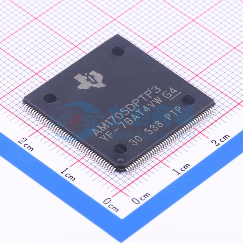 单片机(MCU/MPU/SOC) AM1705DPTP3 LQFP-176 TI/德州 电子元器件