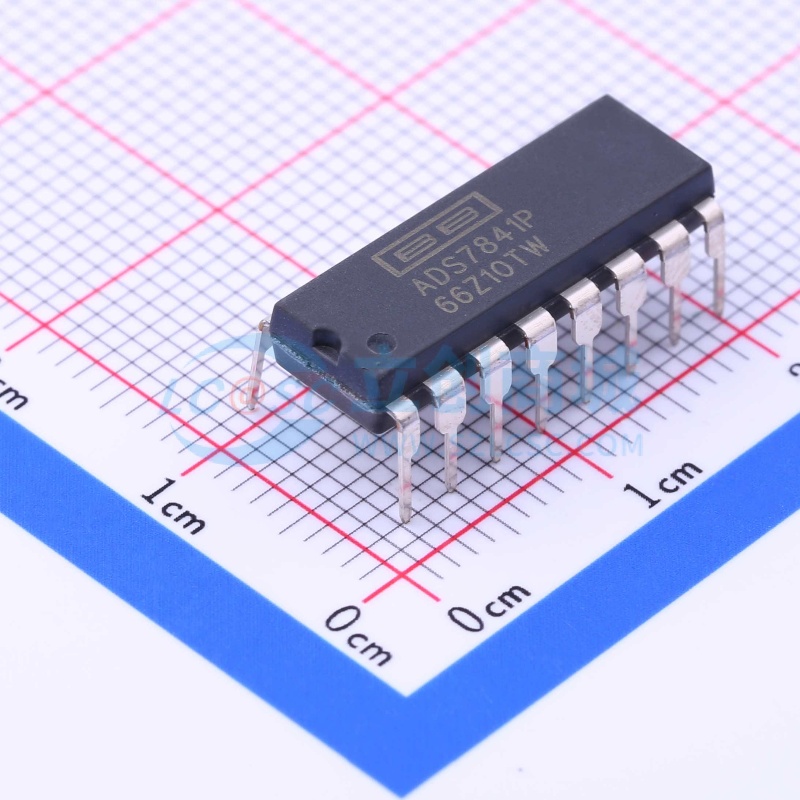 模数转换芯片ADC ADS7841P PDIP-16 TI/德州 电子元器件原装正品